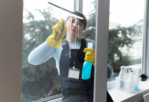Nettoyage de vitres intérieures et extérieures à Plounérin